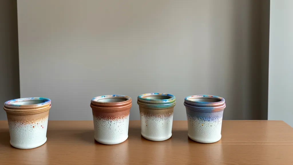 Botes de muestra de pintura para elegir la paleta de color del salón en un piso de alquiler