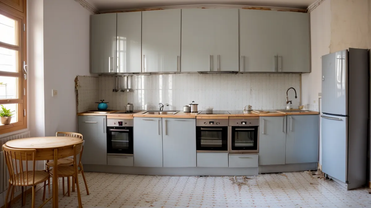 Cómo poner vinilos para muebles de cocina y renovar tu piso alquilado