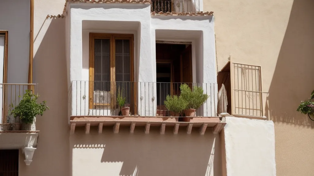 Diy hogar en un piso de alquiler: lijando un cajón de madera en el balcón