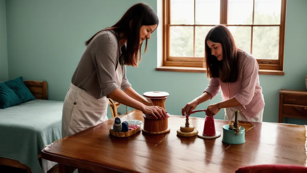 Diseño de interiores para principiantes: aplicando acabado protector a una mesa de comedor restaurada