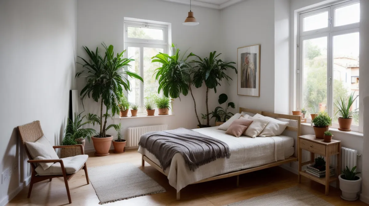 Plantas de interior resistentes a la sombra en un piso de alquiler de Murcia, ideal para principiantes que buscan bajo mantenimiento